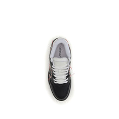 Off-White Black Rubber Athletic Sneakers