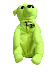 Dolce & Gabbana Green Polyester Animal Silhouette Waist Belt Borse Bag