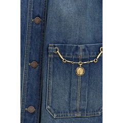 Chloé Blue Cotton Denim Jacket