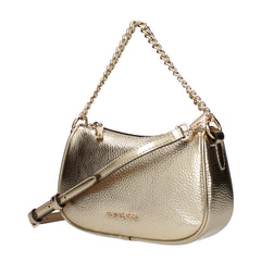 Bolso de Cuero Dorado Michael Kors
