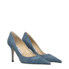 Bomba de Cuero Azul Jimmy Choo
