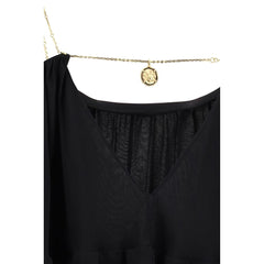 Chloé Black Silk Casual Dress