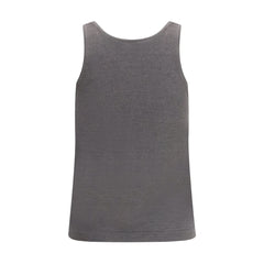 Brunello Cucinelli Gray Cashmere Top