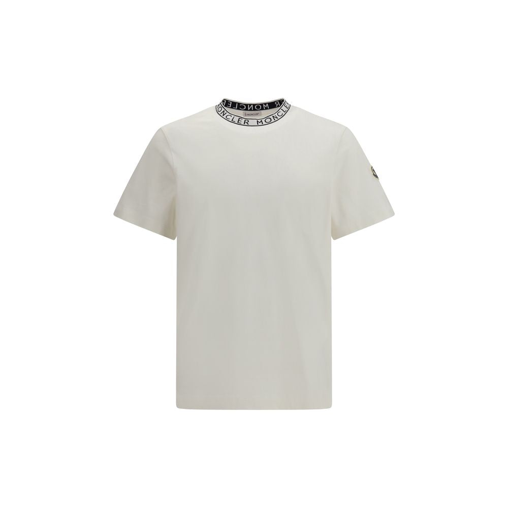 Moncler White Cotton T-Shirt