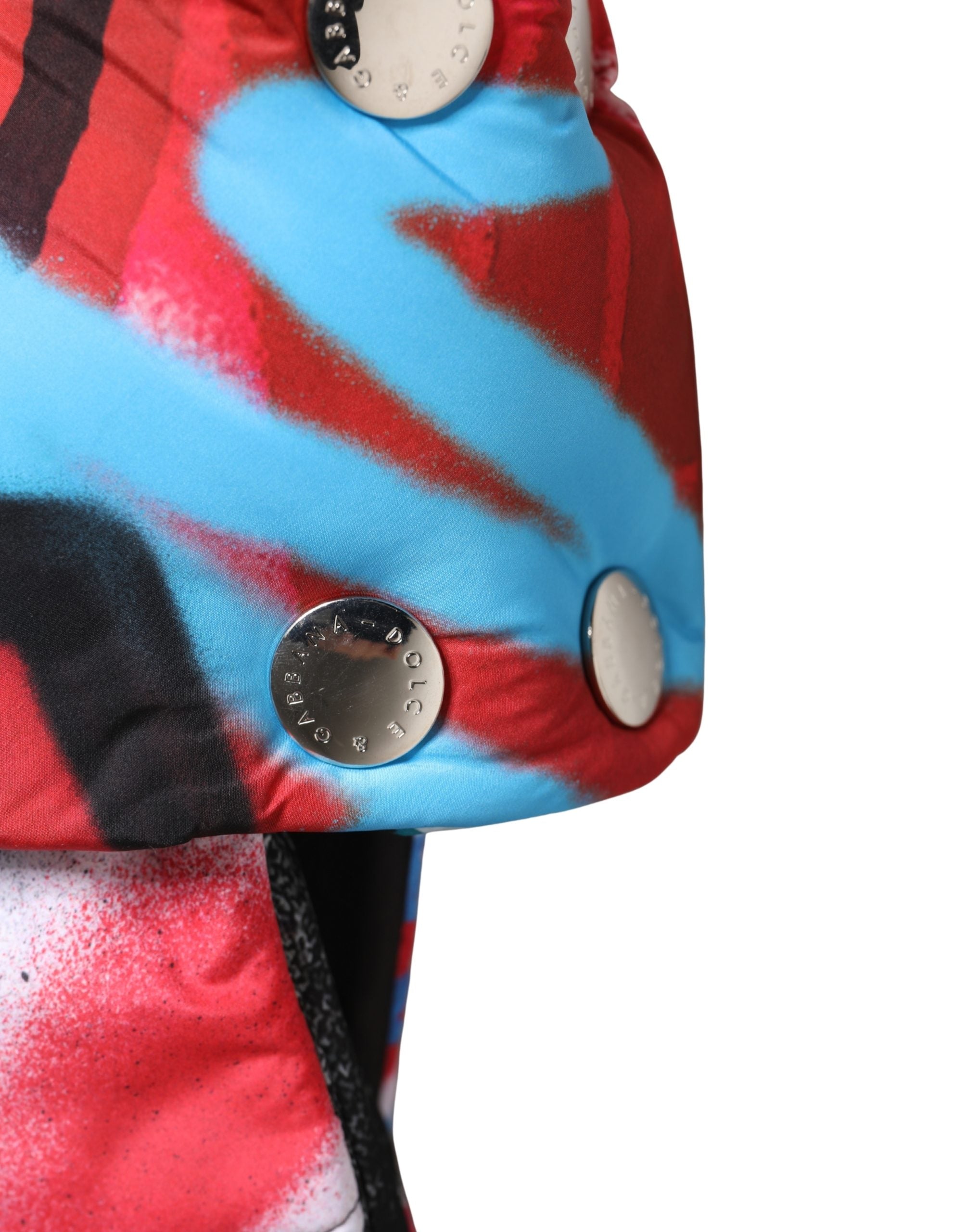 Dolce & Gabbana Bonnet à Motifs Gribouillis Multicolores Tout Autour Chapeau Casquette