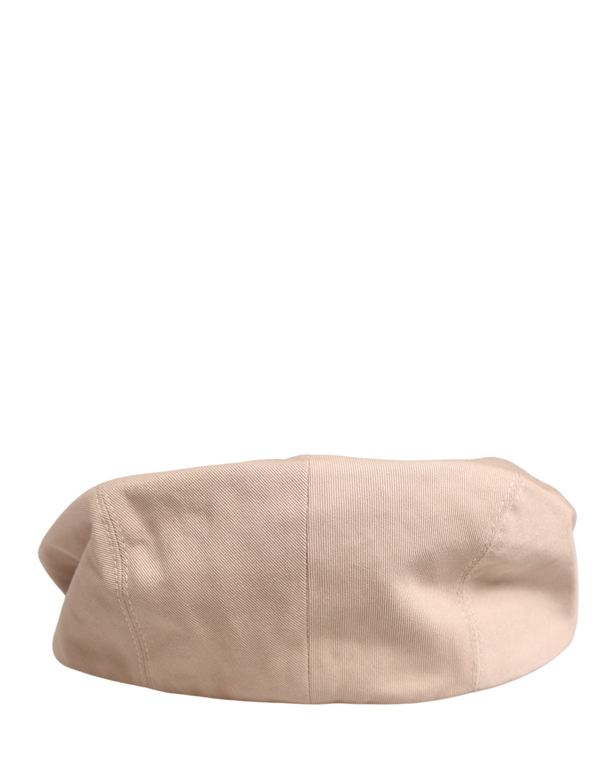 Dolce & Gabbana Casquette de marin en coton beige pour homme Cloth Capello Hat