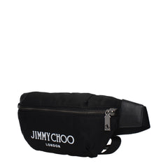 Jimmy Choo Black Fabric Backpack