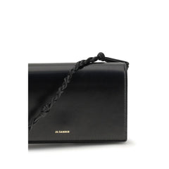 Jil Sander Black Calf Leather Bos Taurus Wallet