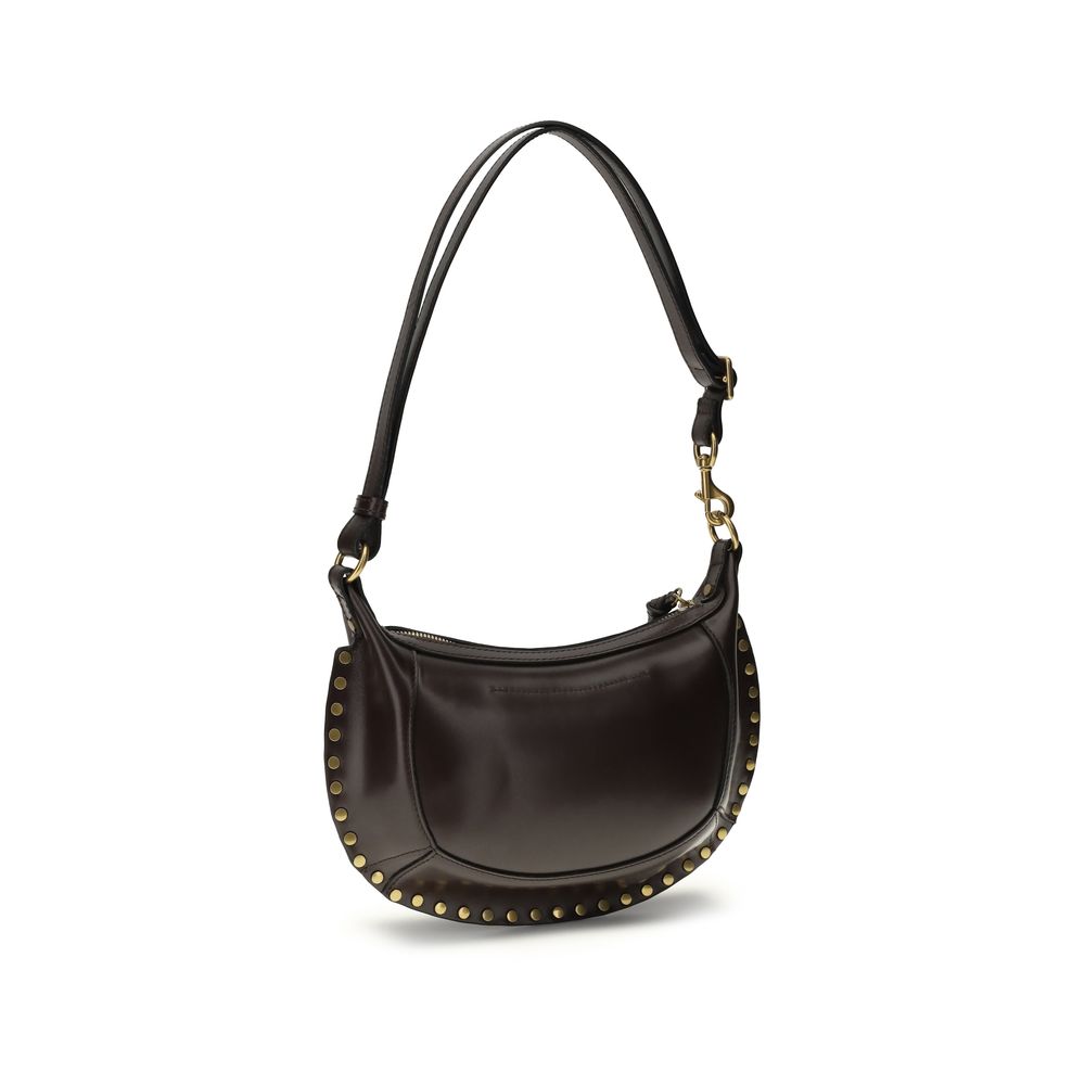 Isabel Marant Brown Calf Leather Bos Taurus Shoulder Bag