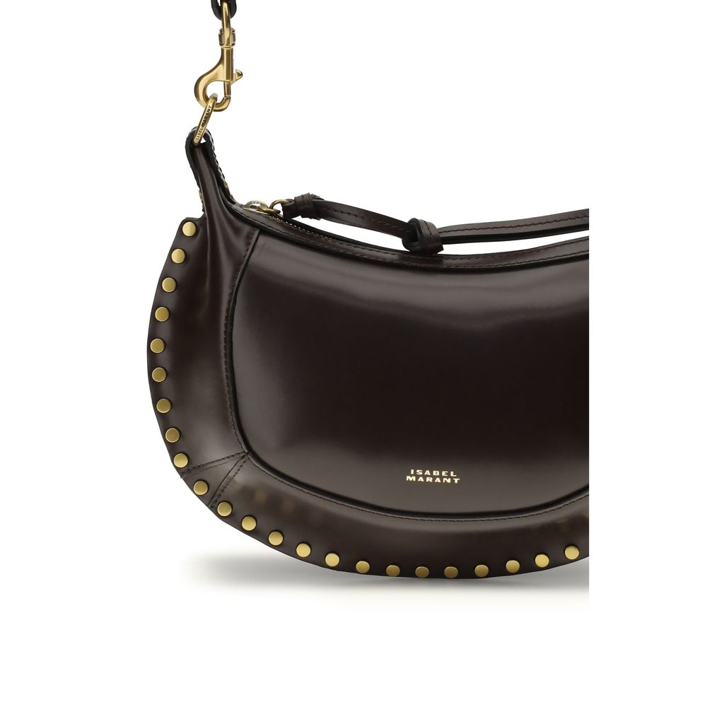 Isabel Marant Brown Calf Leather Bos Taurus Shoulder Bag
