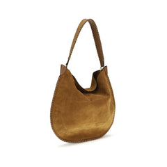 Isabel Marant Brown Calf Leather Bos Taurus Shoulder Bag