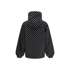 Chaqueta de Concha en Poliamida Reciclada Negra Ganni