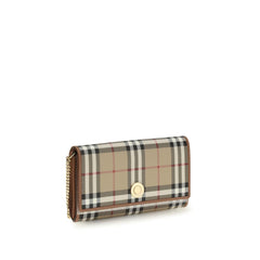 Burberry Beige Polyethylen Geldbörse
