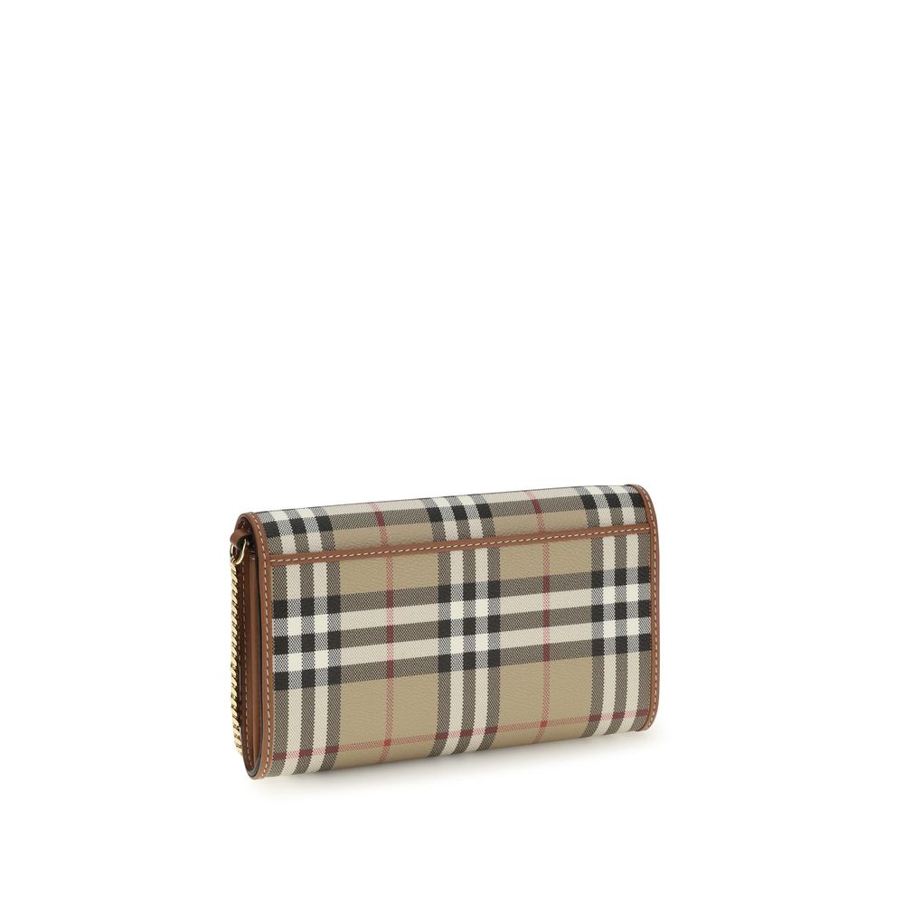 Burberry Beige Polyethylen Geldbörse