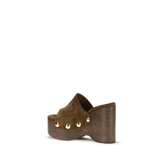 Gianvito Rossi Brown Other Fibres Clogs