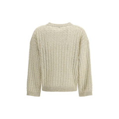 Brunello Cucinelli Beige Linen Sweatshirt