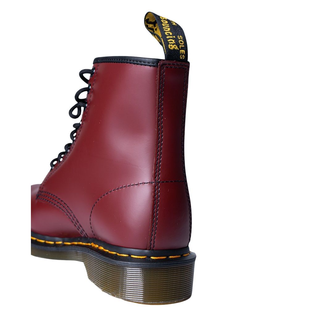 Dr. Martens Burgundo Odos Batai Su Virvėmis
