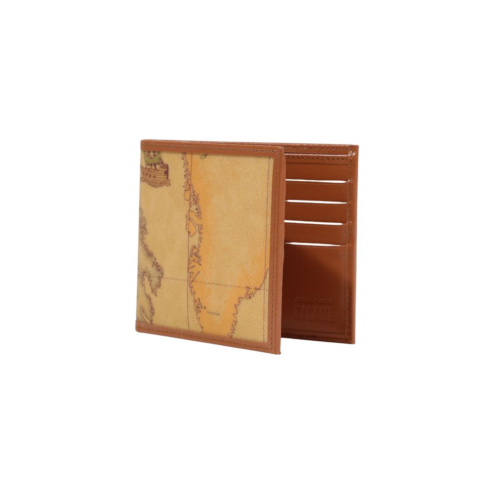 Portefeuille en polyéthylène beige Alviero Martini Prima Classe