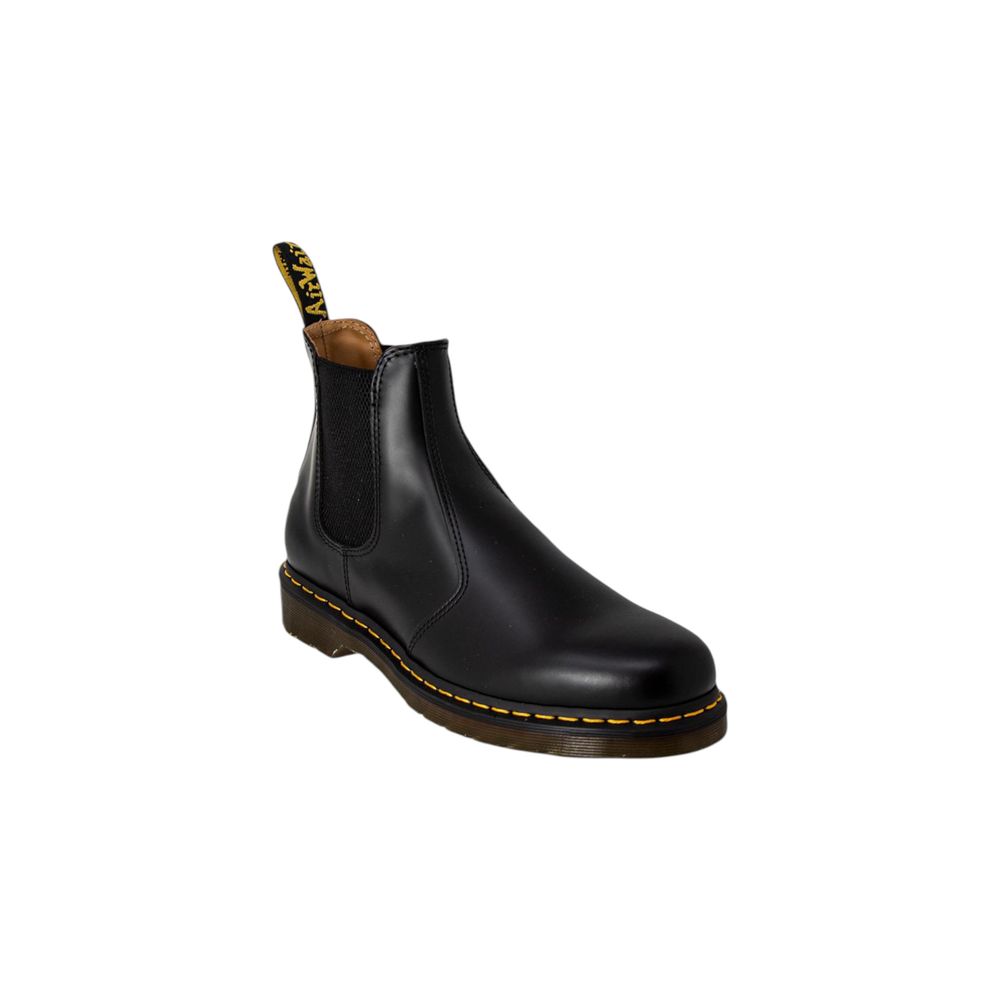 Dr. Martens Schwarze Polyestere Chelsea Stiefel