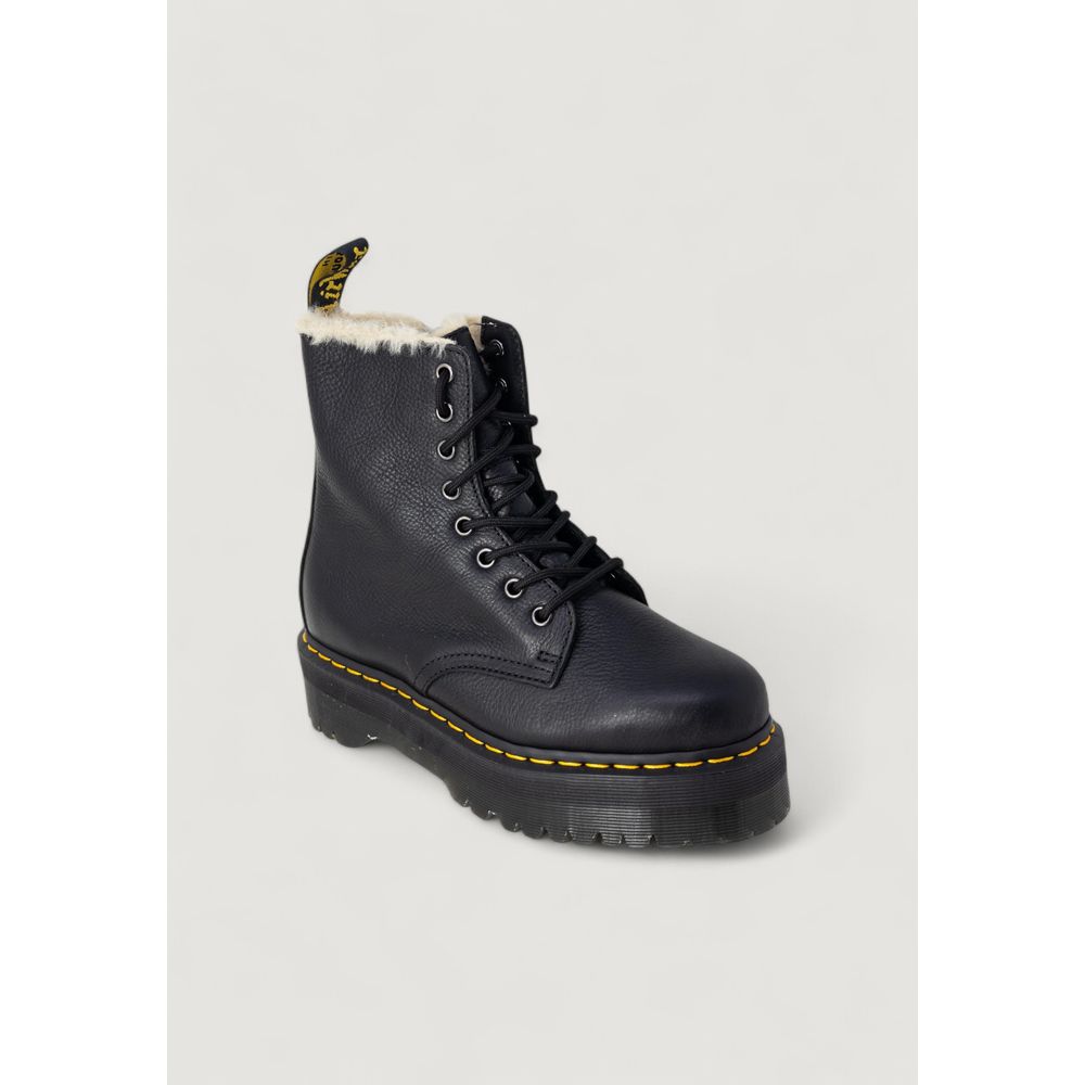 Dr. Martens Juodos Odinės Batai Su Virvėmis