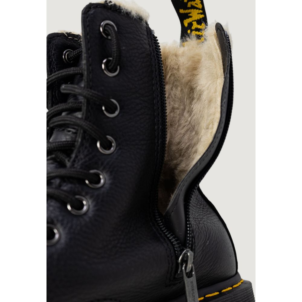 Dr. Martens Juodos Odinės Batai Su Virvėmis