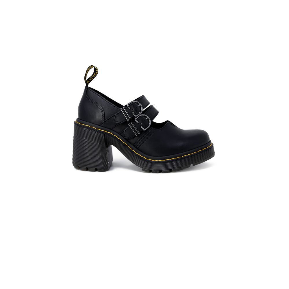 Dr. Martens Zapatos de Tacón Alto en Cuero Negro