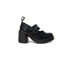 Dr. Martens Zapatos de Tacón Alto en Cuero Negro