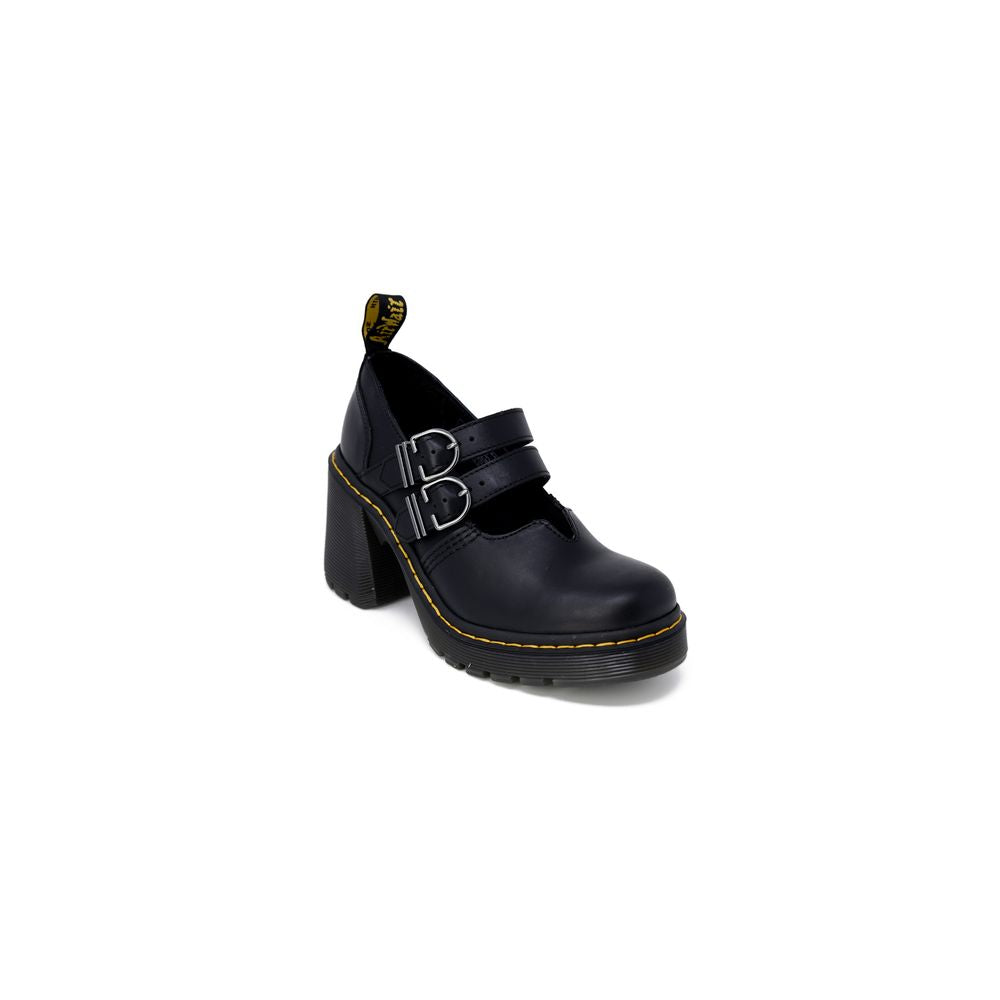 Dr. Martens Zapatos de Tacón Alto en Cuero Negro