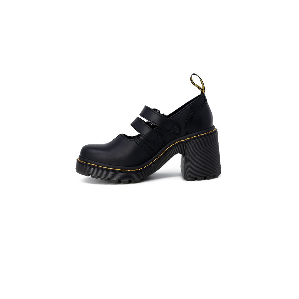 Dr. Martens Zapatos de Tacón Alto en Cuero Negro