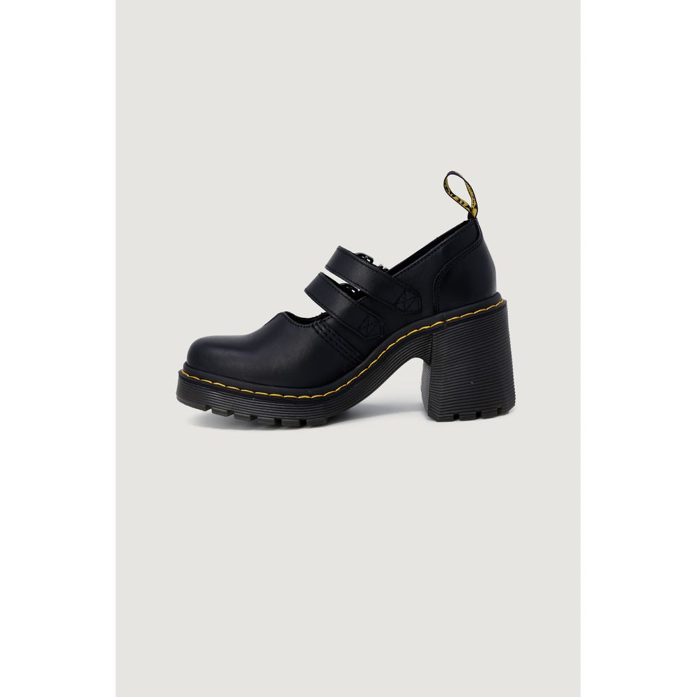 Dr. Martens Zapatos de Tacón Alto en Cuero Negro