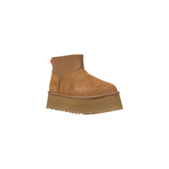 UGG Botas de Tobillo en Ante y Cuero Beige