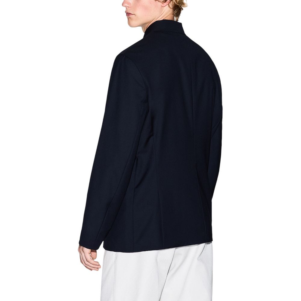 Armani Exchange Svart Blazer i Polyester