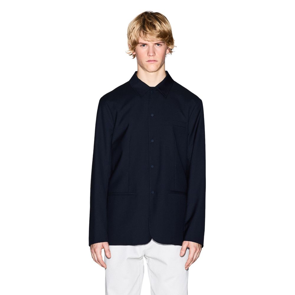 Armani Exchange Svart Blazer i Polyester