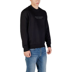 Armani Exchange Schwarzer Baumwollsweatshirt