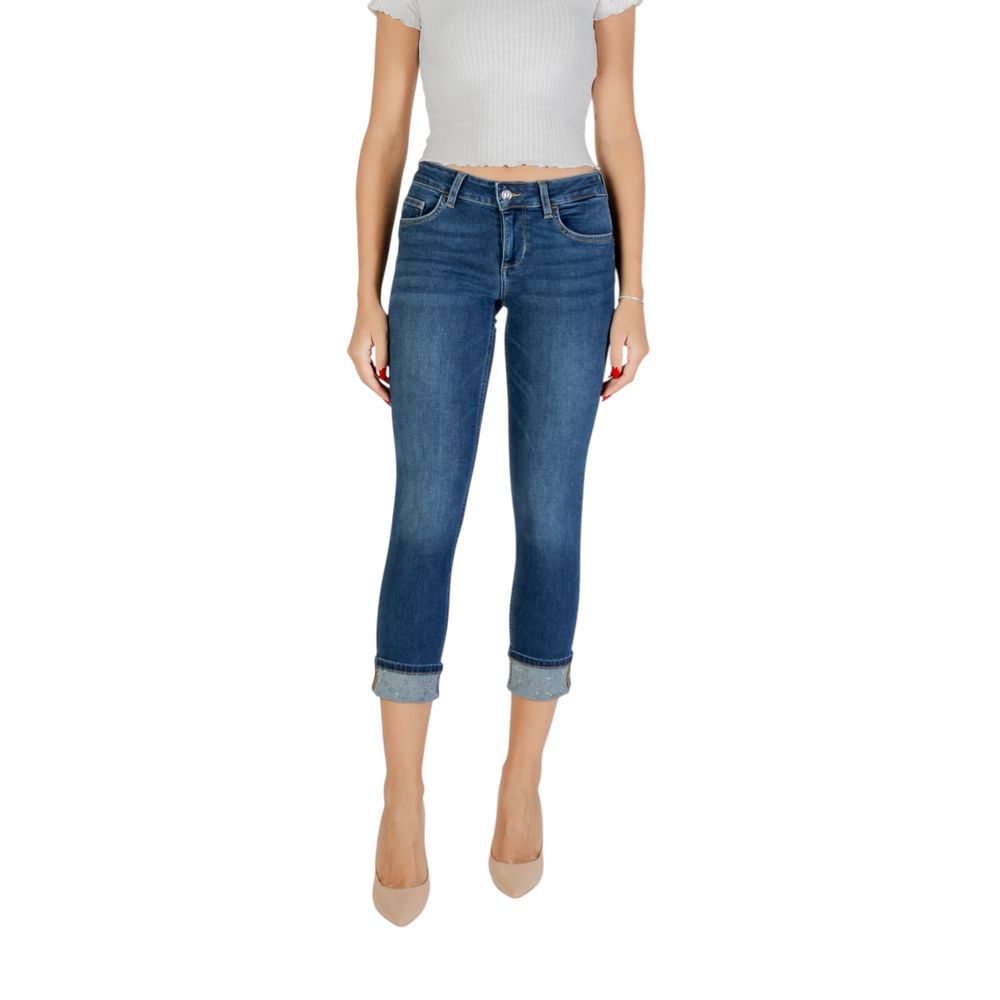 Liu Jo Jeans Mom Blu in Cotone