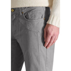 Pantaloni Skinny Grigio Cotone Jeckerson