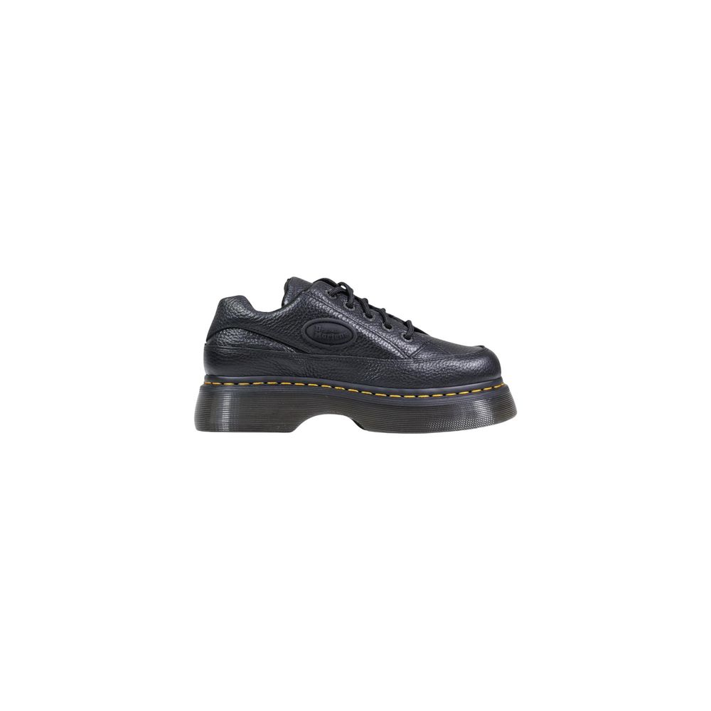 Dr. Martens Zapatillas de Plataforma en Cuero Negro
