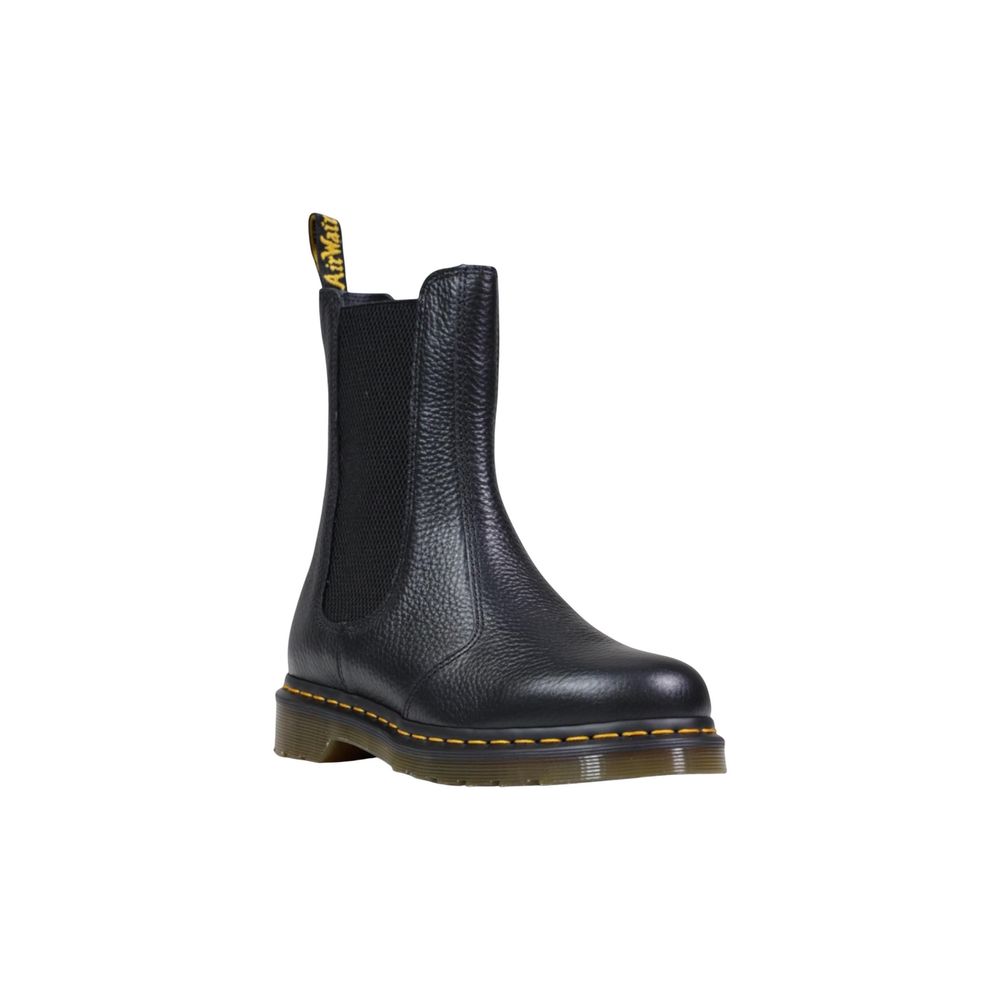 Botas de Tobillo en Cuero Negro Dr. Martens
