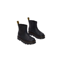 Botas de Tobillo en Cuero Negro Dr. Martens