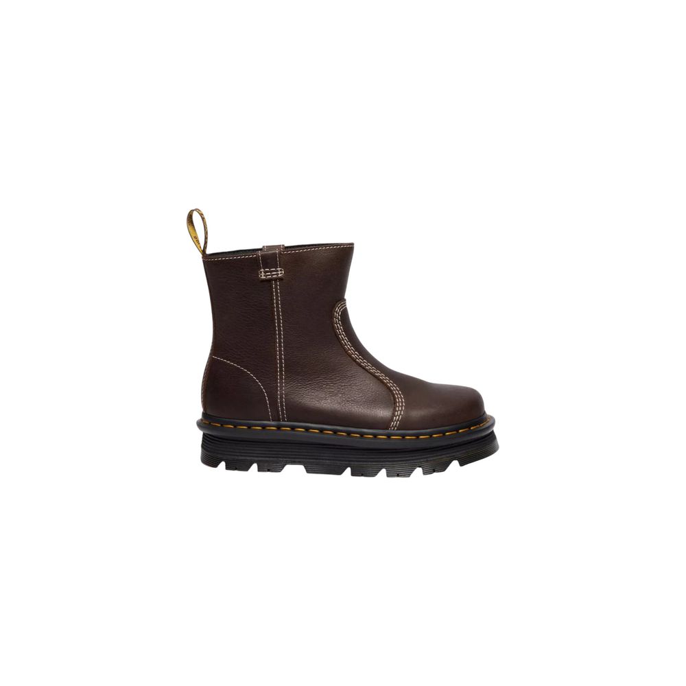 Dr. Martens Brune Lærsneakers