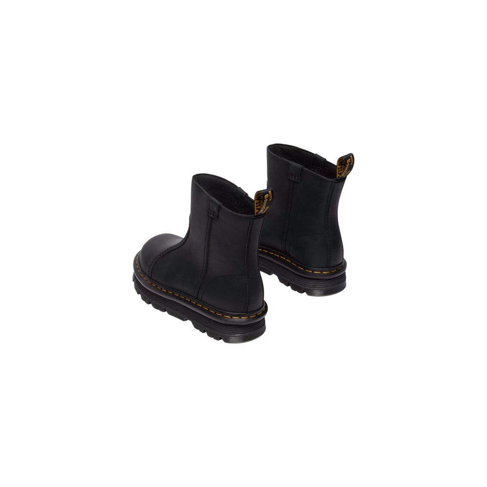 Botas de Tobillo en Cuero Negro Dr. Martens