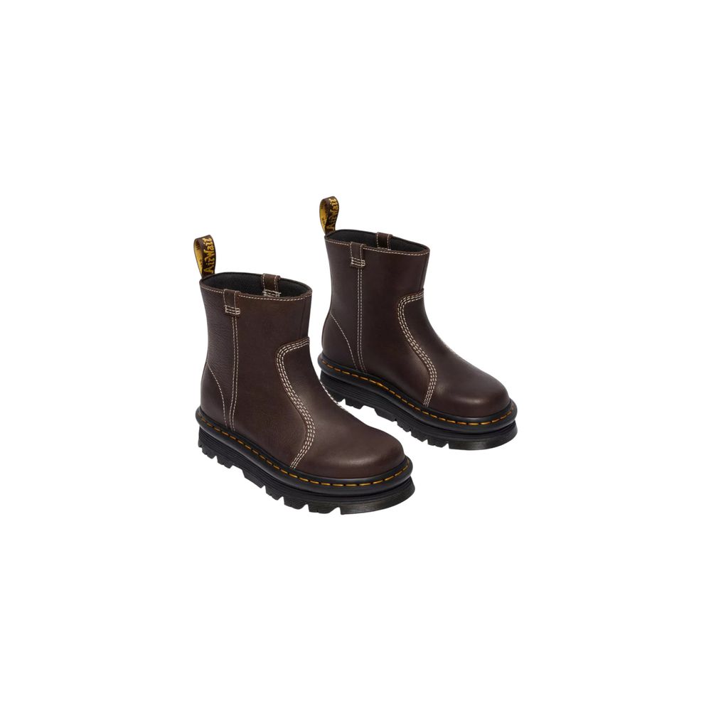 Dr. Martens Brune Lærsneakers