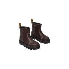 Dr. Martens Brune Lærsneakers