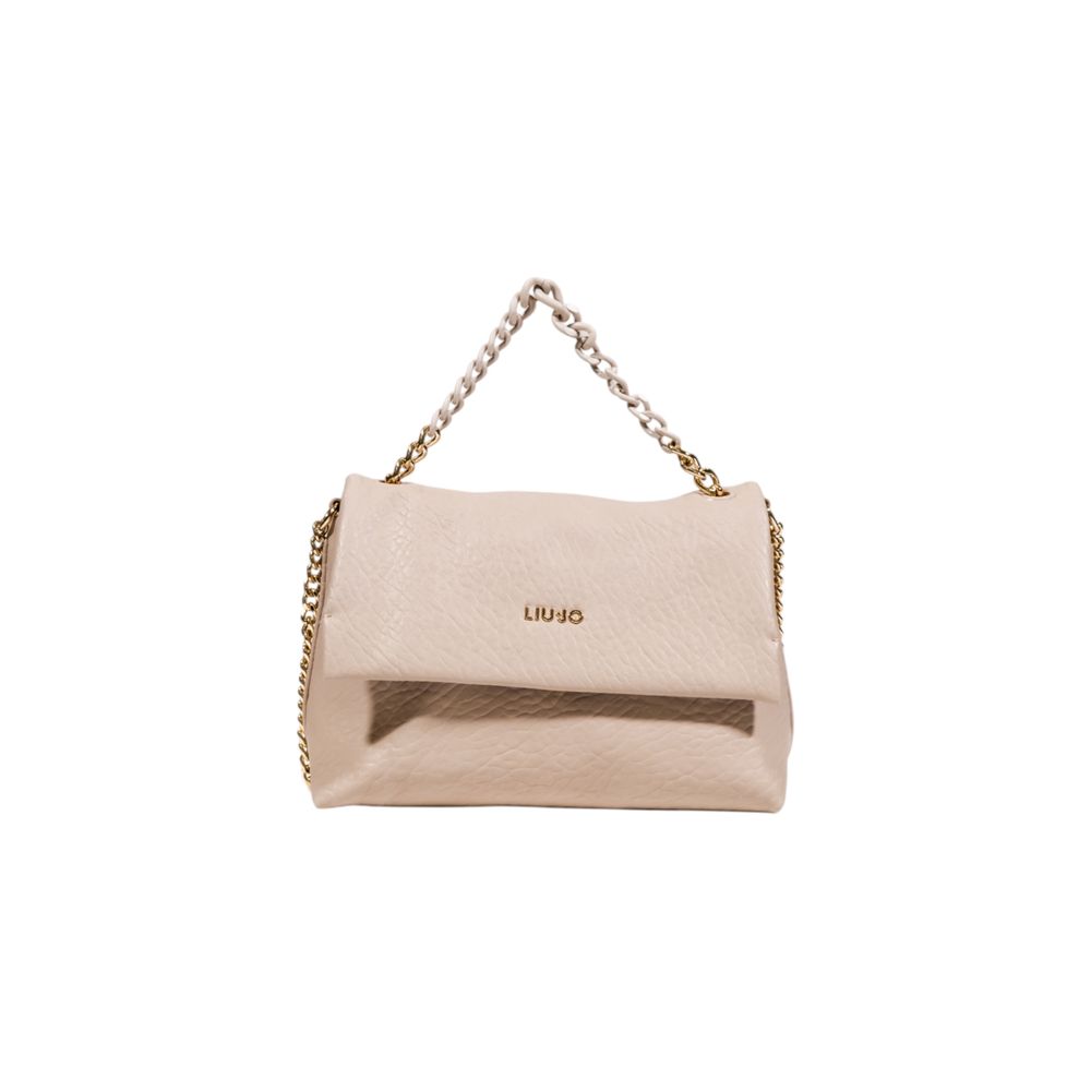 Sac bandoulière beige Liu Jo en polyester