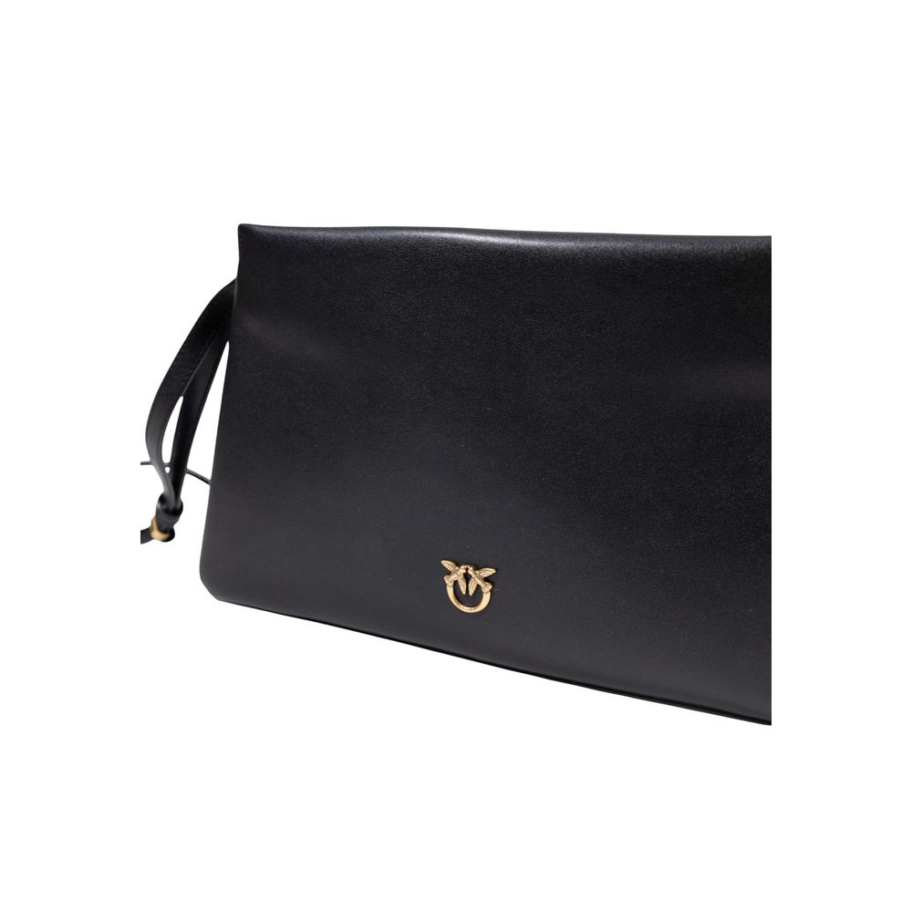 PINKO Črna Ročna Torba iz Umjetne Usnje