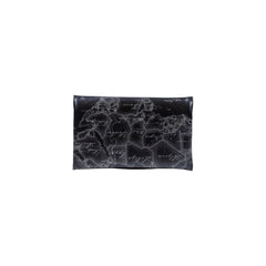 Alviero Martini Prima Classe Black Polyethylene Clutch Bag