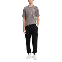 Pantaloni Casual Neri in Poliestere Armani Exchange