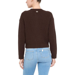 Liu Jo pruun villane kampsun