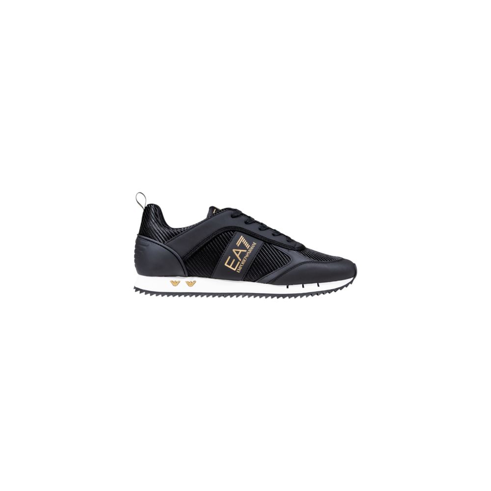 EA7 Emporio Armani Bicolor Polyamide Athletic Sneakers