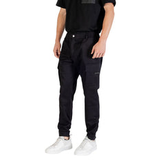 Antony Morato Pantaloni Casual Neri in Rayon